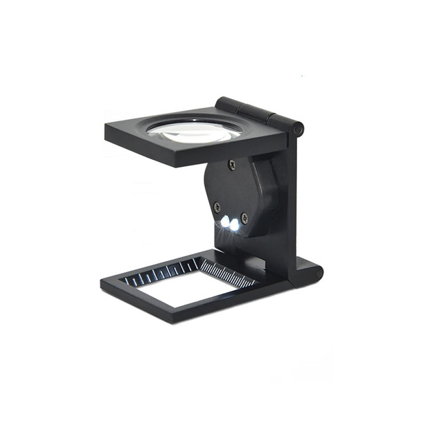  Fotolux L-10X 10x Loupe Foldable Pre-Focused Magnifier with LED Light