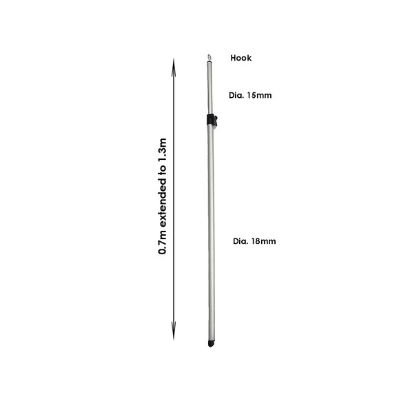 Fotolux FOTCR-POLE Ceiling Rail Pull out Extended Pole