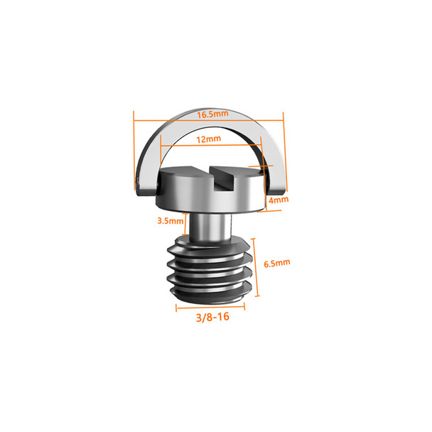 Fotolux TF3064 Locking Screw 3/8" threads for Quick Release Plate