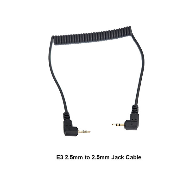 Godox E3 to 2.5mm Jack Connecting Cable for Canon Fujifilm Pentax