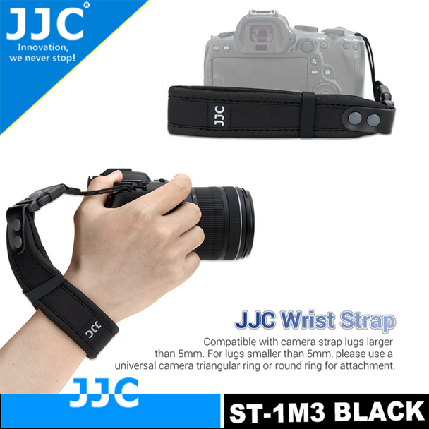 JJC ST-1M3 BLACK Camera Wrist Strap 