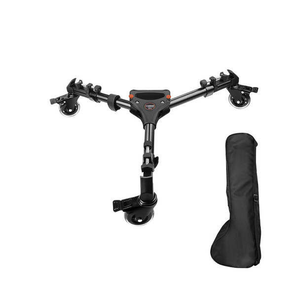 Coman DF2 Heavy Duty Video Tripod Dolly (Max Load 15kg) 