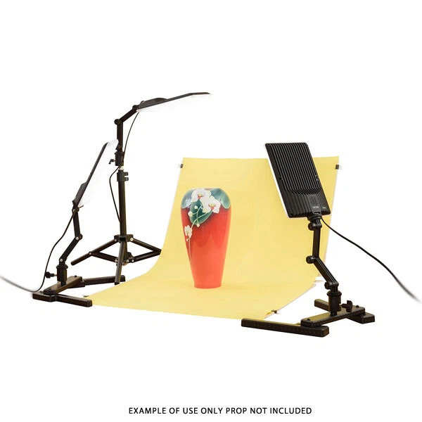 Nanlite CN-T96  Kit3 18W Video LED Light with Adjustable Desktop Stand (5600K) Three Light Kit