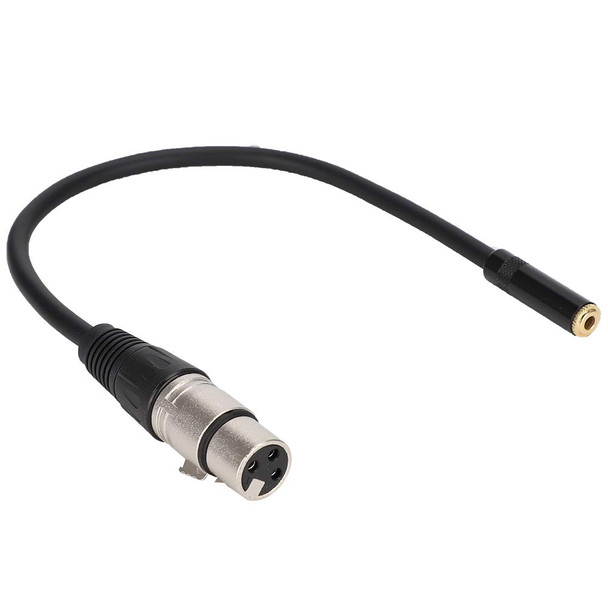 Fotolux 3.5mm Female to 3-Pin XLR Female  Microphone Adapter ( 30cm)
