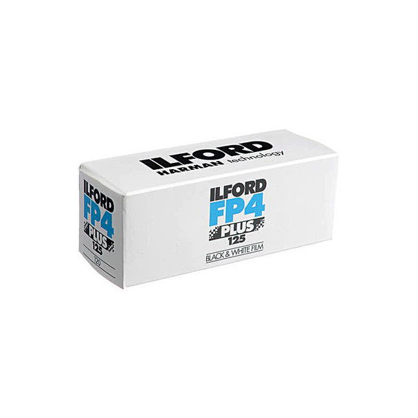 Ilford FP4 Plus ISO 125 Black and White 120 Film roll