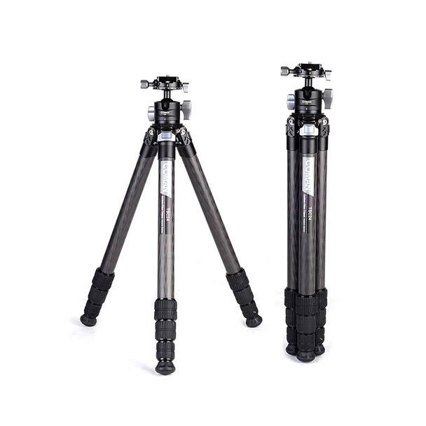  Coman TSC24A30 TSC Hussar Series 1.2m Carbon Fiber Outdoor Compact Travel Tripod with Ball Head  (Max Load 10kg) 