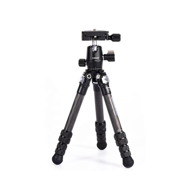 Coman TSC10A20 39cm Carbon Fiber Mini Portable Tripod with Ball Head (Max Load 5kg) 