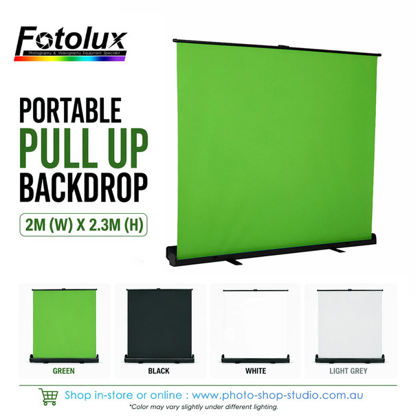 Fotolux DH-DL688 Portable Pull Up Backdrop (2m W x2.3m H)