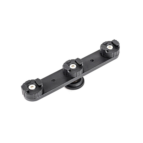 Fotolux GL-001 Three Cold Shoe Expansion Bracket with 1/4" Thread
