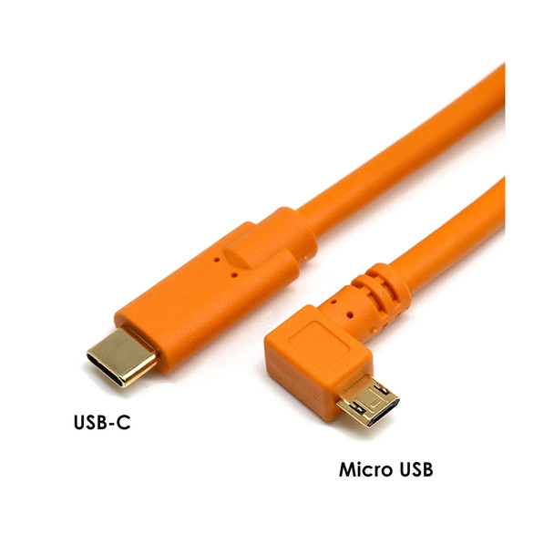  Fotolux USB-C to Micro USB High Speed Tethering Cable (3m) for Canon , Nikon , Sony