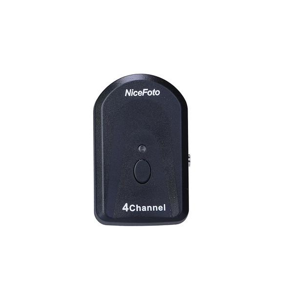 NiceFoto AC-TX 4-Channel Wireless Flash Trigger Transmitter for AC-01A, AC-04B, AC-16A, PT-04GY & OTT-04GY