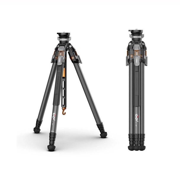 COMAN T1S 1.6m Snap-Open Carbon Fiber Tripod with Bowl Head (Max Load 20kg)