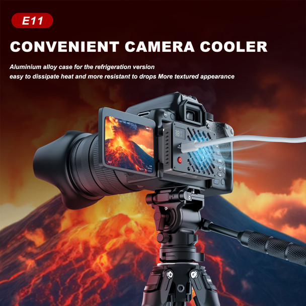 COMAN E11 Camera LCD Sensor Cooling Fan for Sony, Canon and Fujifilm Cameras