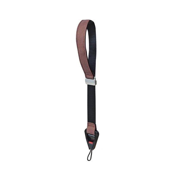 Fotolux WSL-BN Leather Camera Wrist Strap with Slide Buckle - Brown
