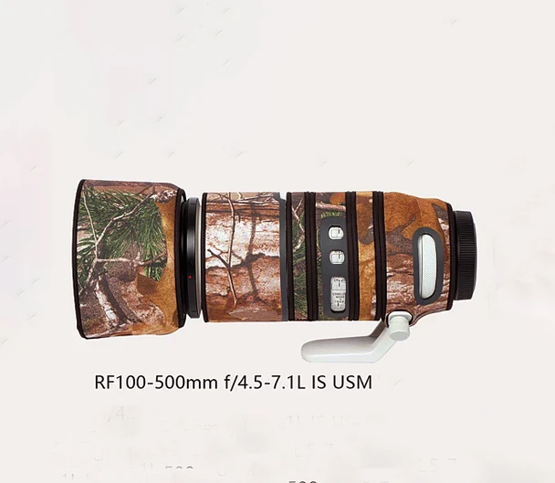 Fotolux Camouflage Lens Coat for Canon RF 100-500mm F4.5-7.1L IS USM Lens