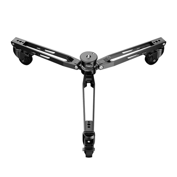 COMAN DF3 Aluminum Alloy Monopod Dolly with Wheels + PH70 QR Fixture