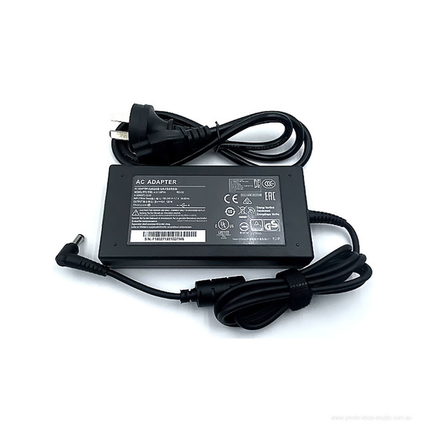 Fotolux 20V 6A 120W AC Power Adapter with 5.5 x 2.5mm DC Plug
