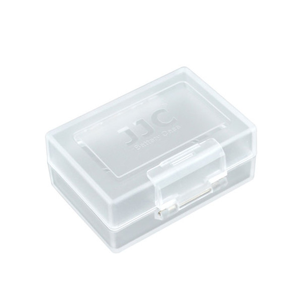 JJC Battery Case for Li-on Lithium Batteries (Clear)