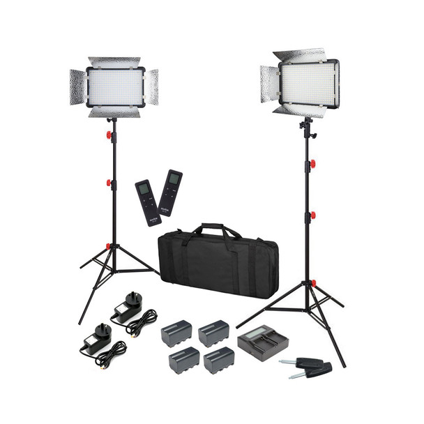 Godox  2x LED500LRC Video LED Lighting Kit (3200-5500K)