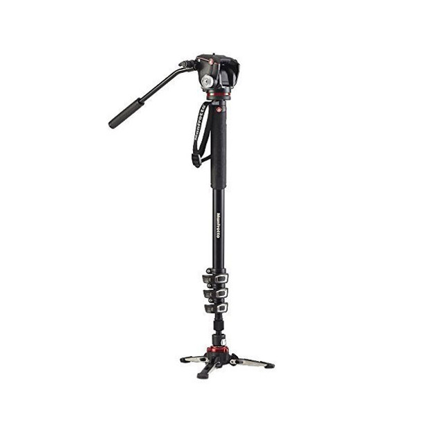 Manfrotto Video Monopod Aluminium Kit MVMXPROA42W (2 Way Head)