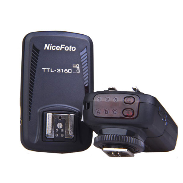 Nicefoto Wireless Flash Remote TTL Trigger 2.4G for Canon TTL-316C