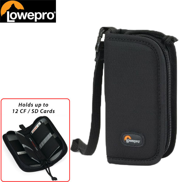 Lowepro LP36255 S&F Memory Wallet 20 (Black) 