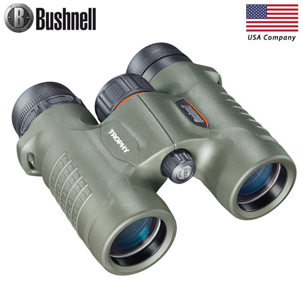 Bushnell 8x 32 mm Trophy Binocular (Green ,Standard ) 333208 