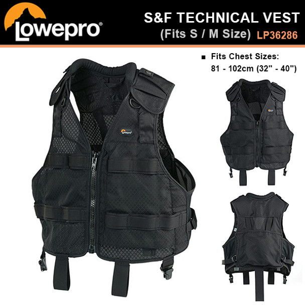 Lowepro LP36286 S&F Technical Vest (fits S / M Size) 