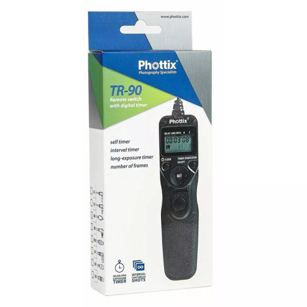 Phottix TR-90 O6 Remote Switch with Digital Timer for Olympus *CLEARANCE SALE*