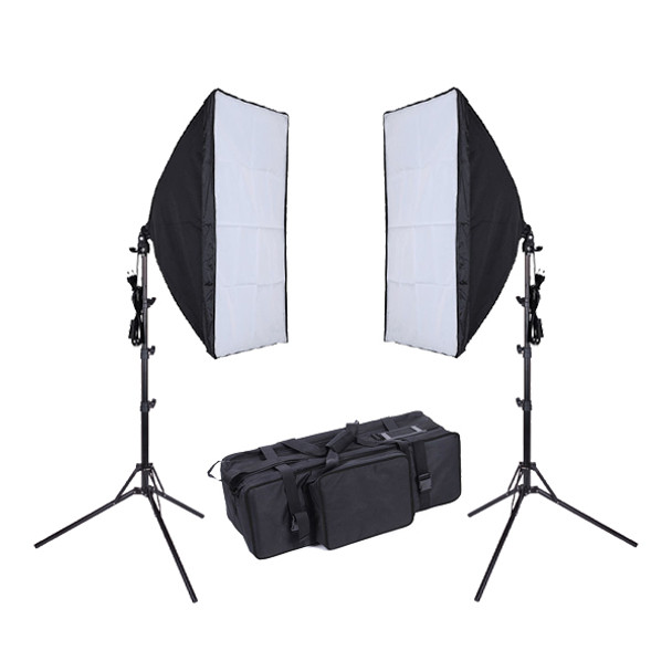 Fotolux 2x E27 Daylight 5500K LED Lighting Kit ( 2 Lights)