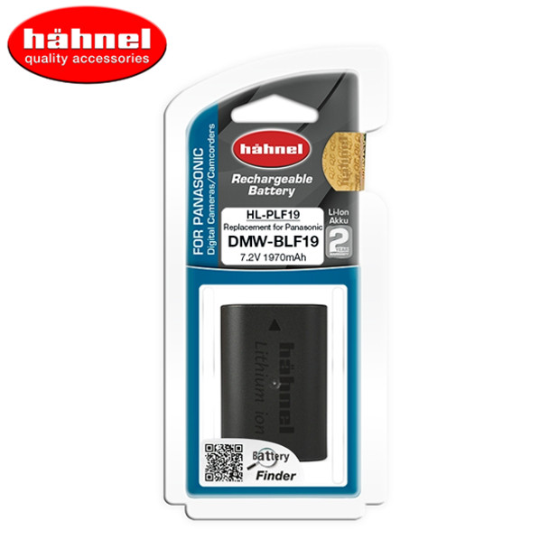 Hahnel HL-PLF19 Rechargeable Li-ion Battery for Panasonic DMW-BLF19 (1970mAh, 7.2V, 14.2Wh)