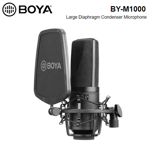 BOYA BY-M1000 Large Diaphragm Condenser Microphone 