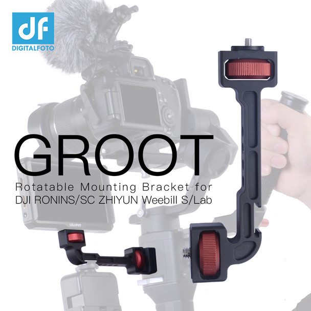 DigitalFoto GROOT Rotatable Mounting Bracket with Phone Clamp