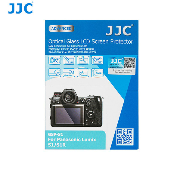  JJC GSP-S1 Ultra-Thin Optical Glass LCD Screen Protector for Panasonic Lumix S1 / S1R 