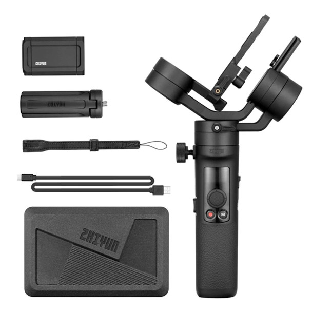 Zhiyun Tech CRANE M2 3-Axis Handheld Gimbal Stabilizer for Mirrorless Camera , Smartphone , GoPro