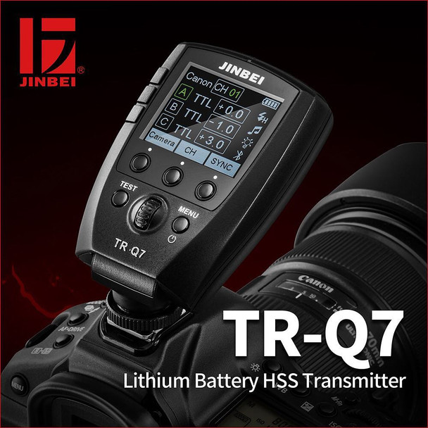 Jinbei TR-Q7 Universal Hot Shoe Transmitter for Canon / Nikon /  Fujifilm / Panasonic / Olympus