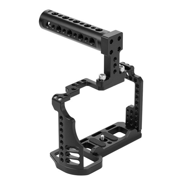 Fotolux Video Camera Cage with Top Handle for Sony A74