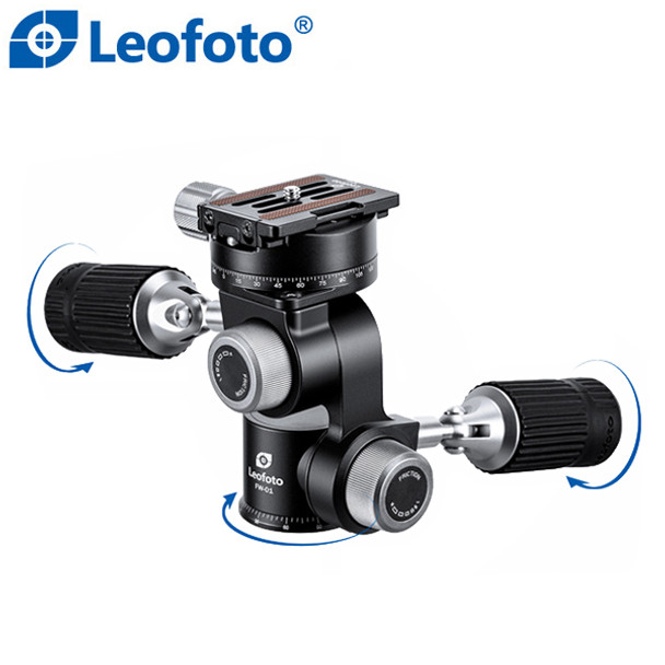 Leofoto FW-01 3-Way Head (Max. Load 10kg)