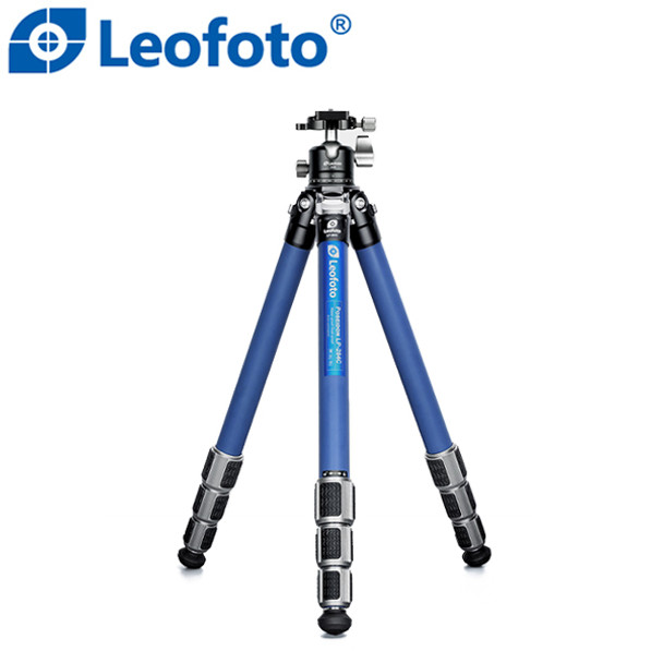 Leofoto LP-284C+LH-30 Poseidon Series Carbon Fibre 4-Section Tripod with Ball Head (Max. Load 10kg , Twist Lock)