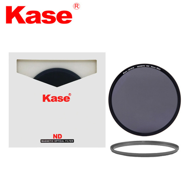 Kase 82mm Skyeye Magnetic ND8 (0.9) 3-stop Neutral Density Filter + Adapter Ring