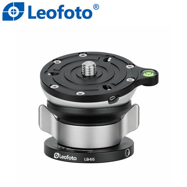 Leofoto LB-65 65mm Leveling Base (Max Load 18 kg , Half Ball , Tilt Range ±15° )