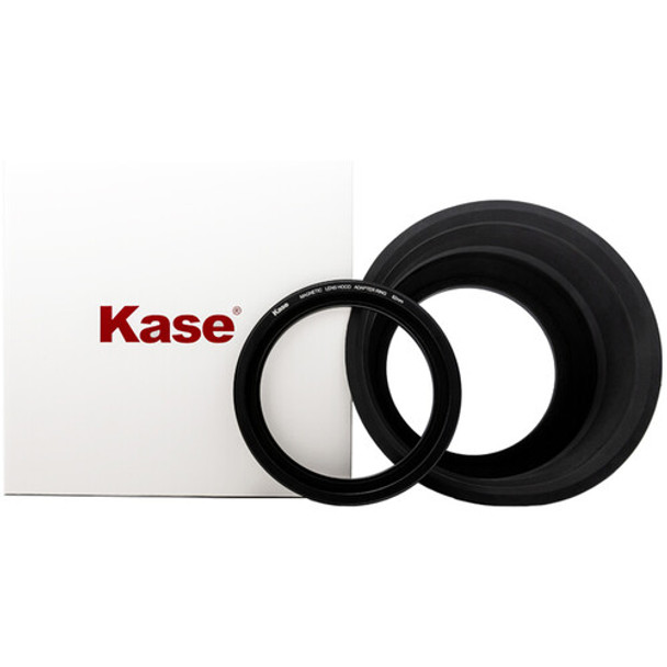 Kase 72mm Magnetic Circular Filter Lens Hood with Magnetic Adapter Ring