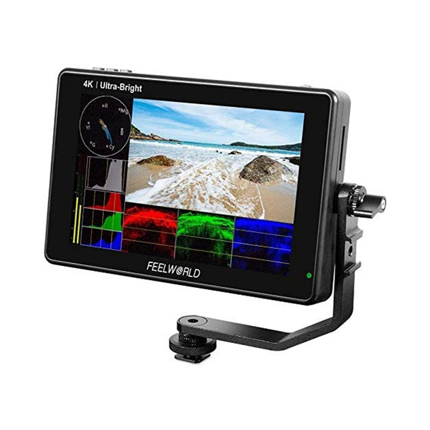 Feelworld LUT7 7" Ultra Bright 2200nit IPS 3D LUT 4K Touch Screen Camera DSLR Field Monitor