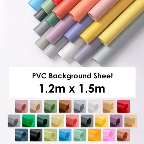 Fotolux 1.2m x 1.5m PVC Background Sheet for Products Photography