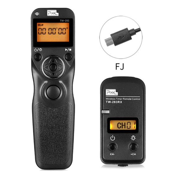 Pixel TW-283 90 Wireless Timer Remote Control for Fujifilm