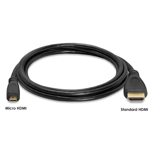 Fotolux Male Micro HDMI to Male HDMI Cable (1m)