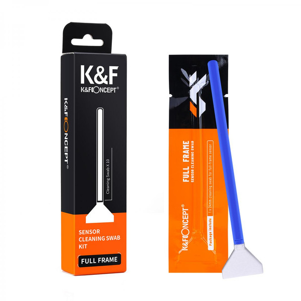 K&F Concept SKU.1698 24mm Full Frame Sensor Cleaning Swab Kit (10 Pack)