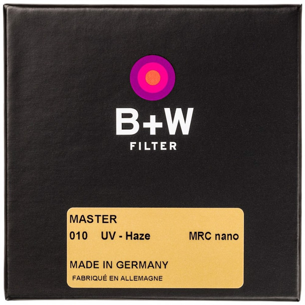 B+W 82mm MASTER 010 UV Haze MRC nano Filter #1101509 (Made in Germany)