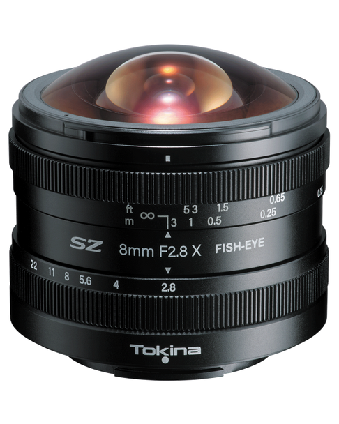 Tokina SZ 8mm F2.8 X FISH-EYE Wide Prime Lens (Fujifilm X mount)