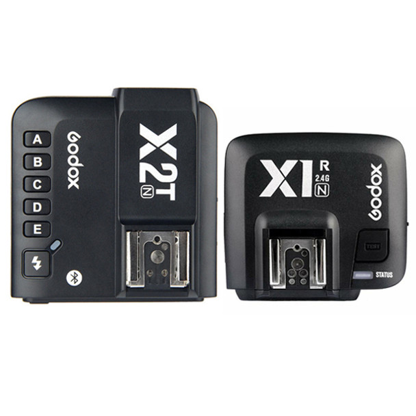 Godox X2T-N+ X1R-N TTL Wireless Flash Trigger & Receiver Set for Nikon